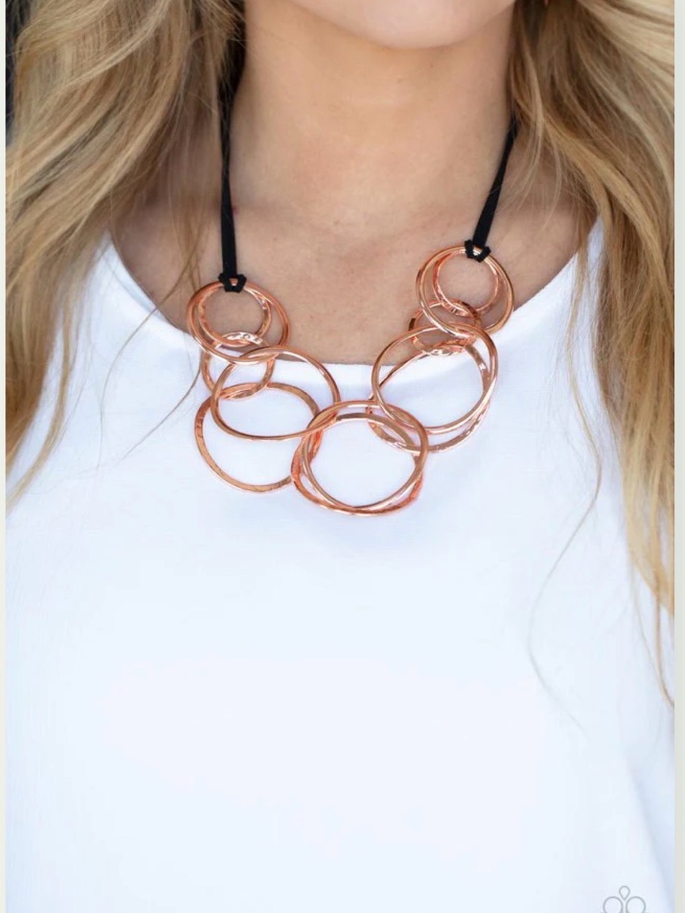 Spiraling Out of COUTURE - Copper Necklace